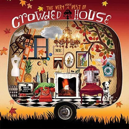 Crowded House - The Very Very Best Of Crowded House - Orange Vinyl LP Record [ vinyl ]