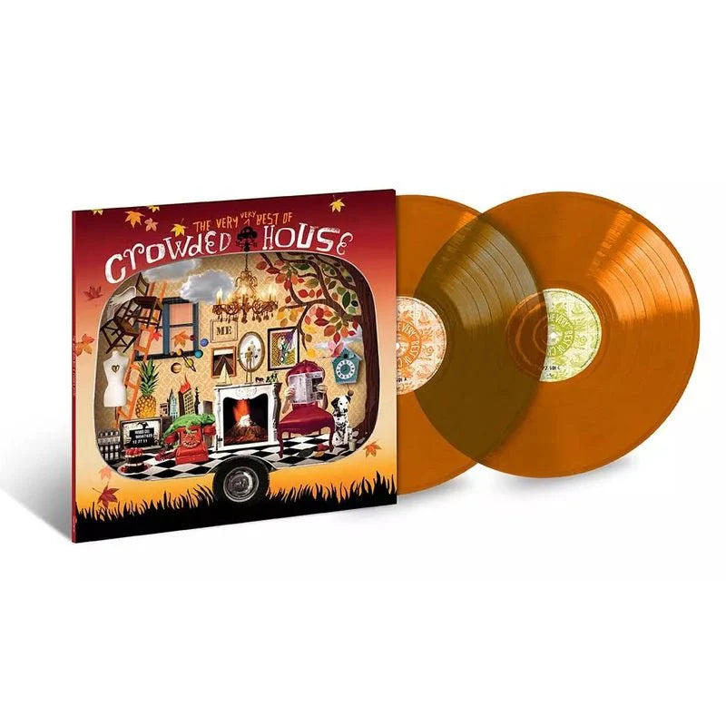 Crowded House - The Very Very Best Of Crowded House - Orange Vinyl LP Record [ vinyl ]
