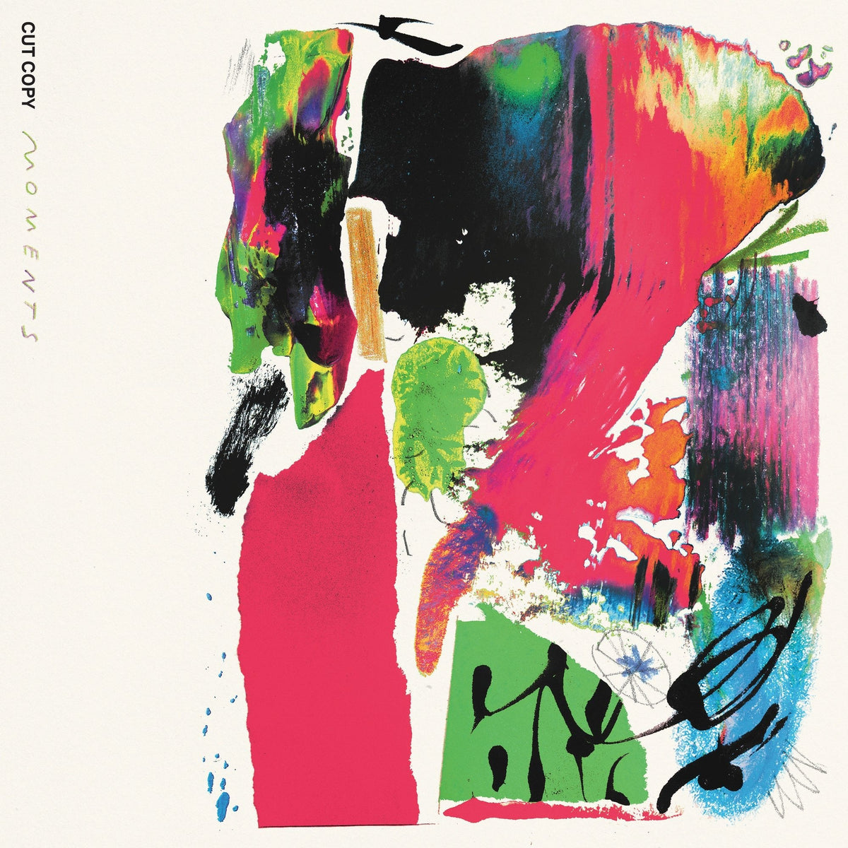 Cut Copy - Moments - Deluxe Yellow Vinyl LP Record [ vinyl ]
