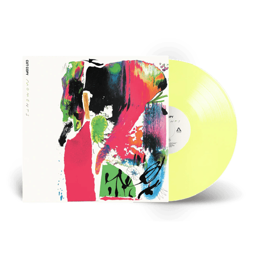 Cut Copy - Moments - Deluxe Yellow Vinyl LP Record [ vinyl ]