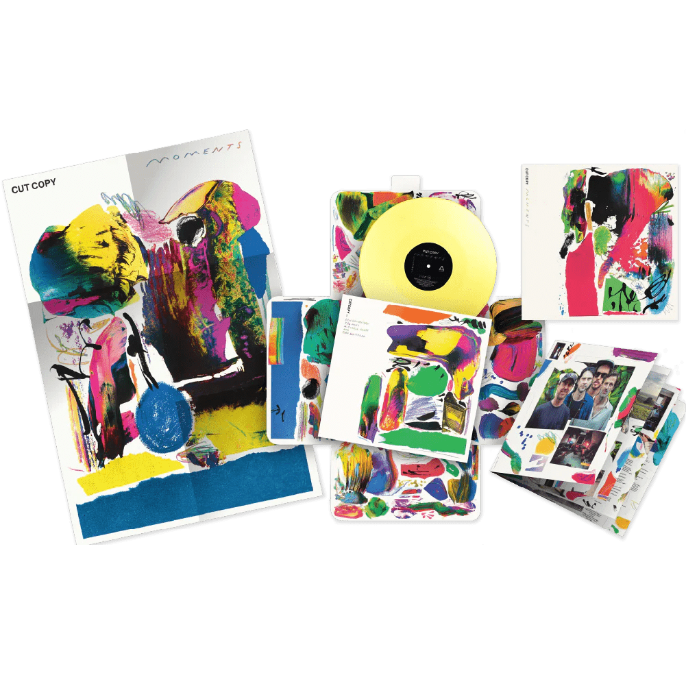 Cut Copy - Moments - Deluxe Yellow Vinyl LP Record [ vinyl ]