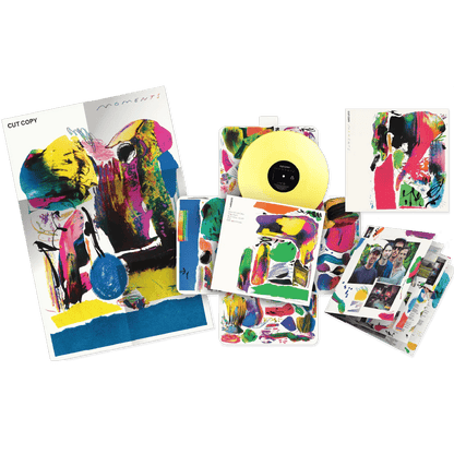 Cut Copy - Moments - Deluxe Yellow Vinyl LP Record [ vinyl ]