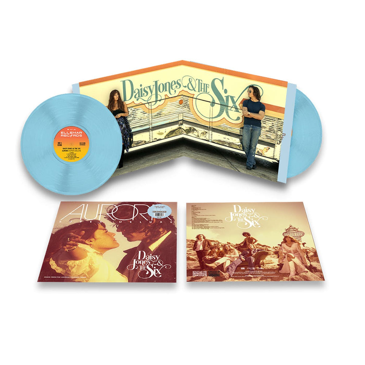 Daisy Jones & The Six - Aurora - Deluxe Baby Blue Vinyl LP Record [ vinyl ]
