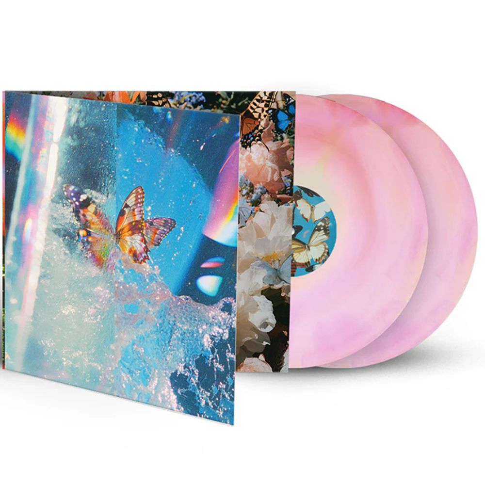 Daphni - Butterfly - 2LP - Opaque Pink and White Vinyl LP Record [ vinyl ]