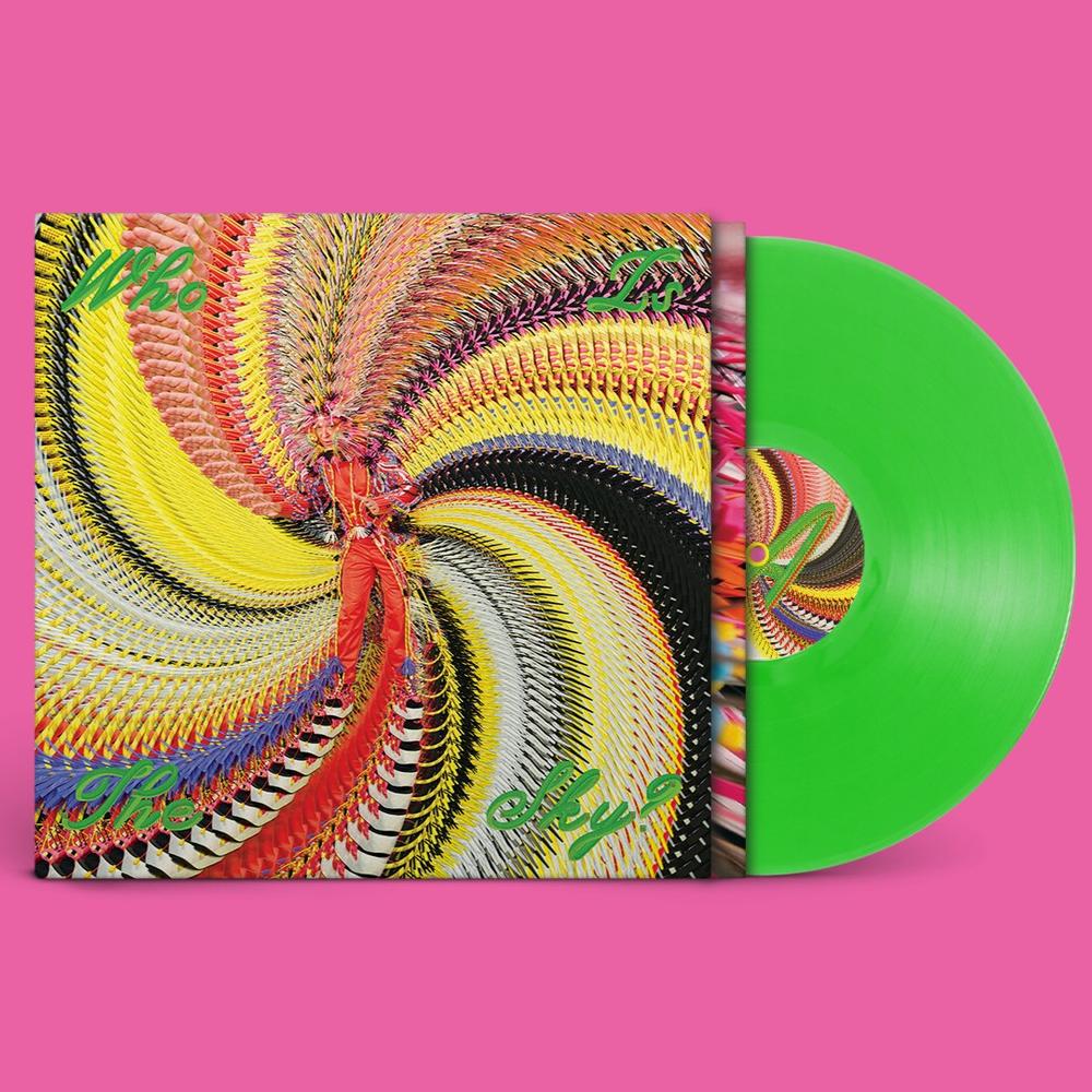 David Byrne - Who Is The Sky? - Apple Green Vinyl LP Record [ vinyl ]