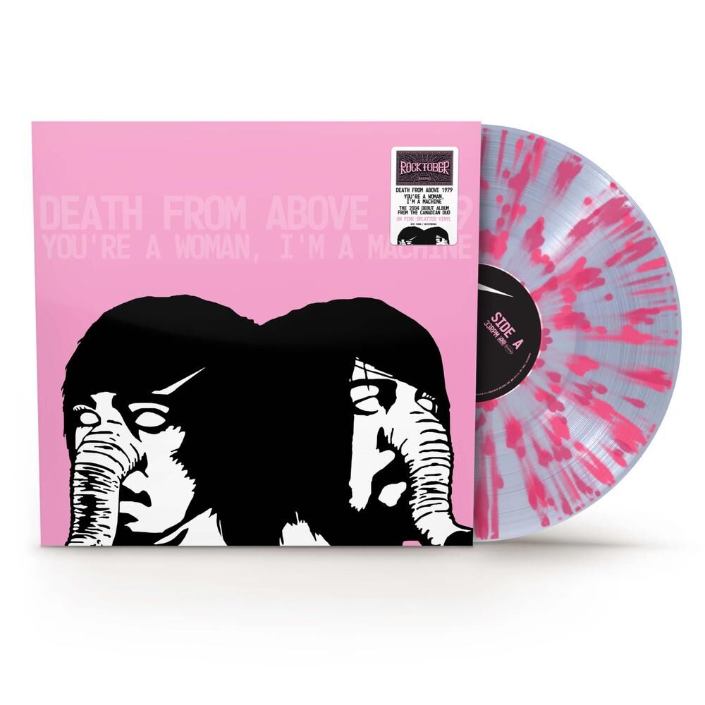 Death From Above 1979 - You're a Woman, I'm A Machine (RKTBR25) - Splatter Vinyl LP Record [ vinyl ]
