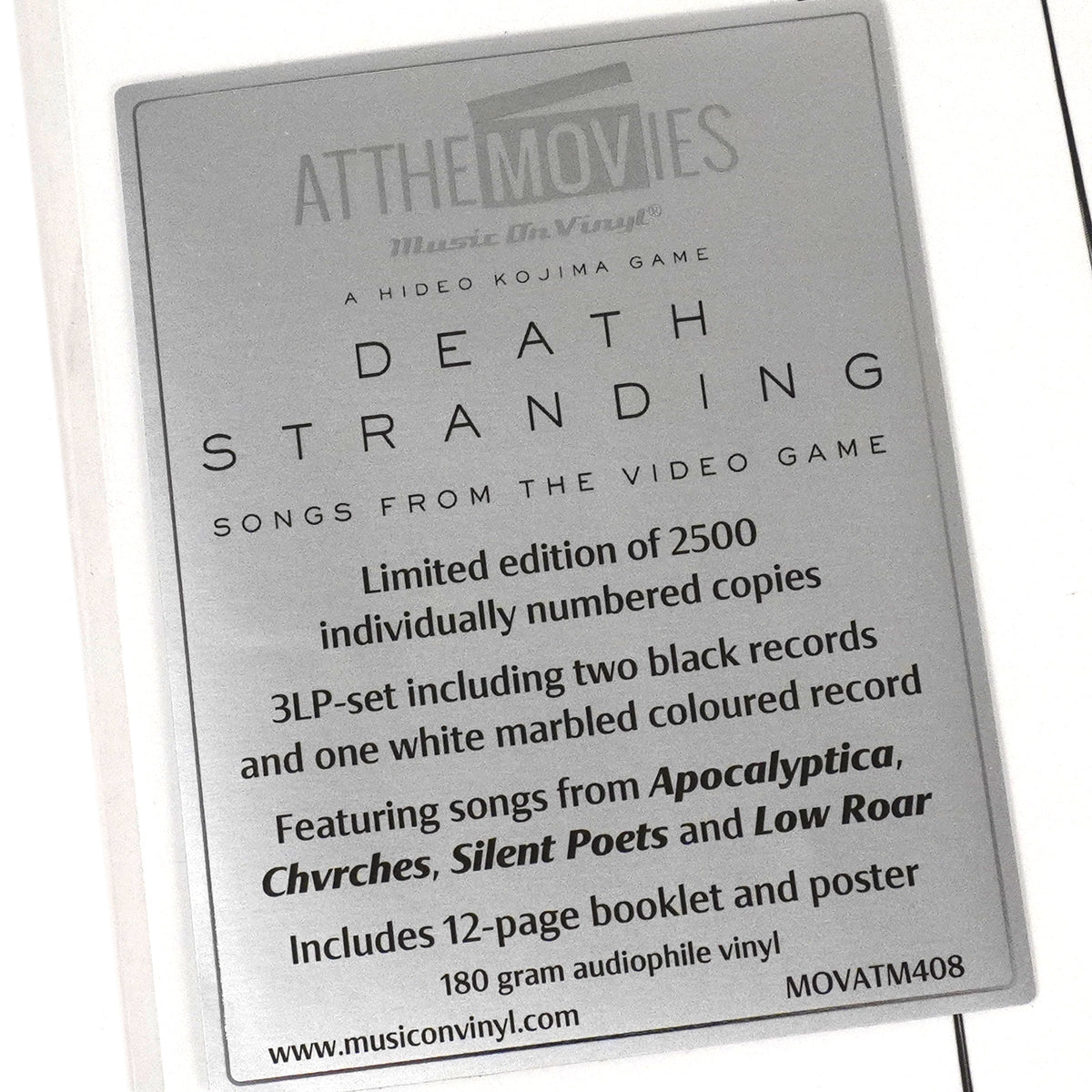 Death Stranding - Songs From The Video Game (180g, Colored Vinyl) Vinyl 3LP