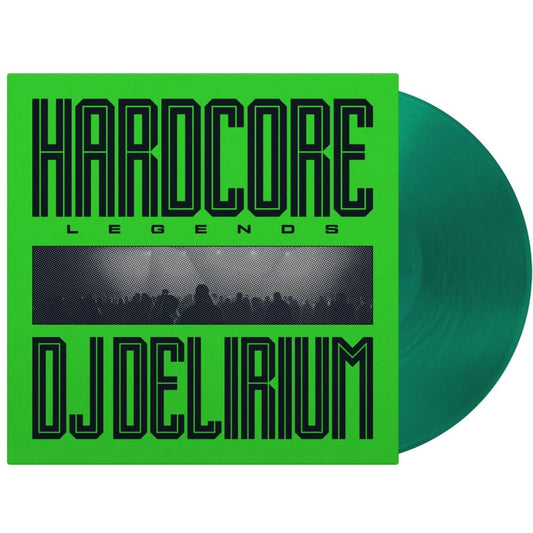 DJ Delirium - Hardcore Legends - Green Vinyl LP Record [ vinyl ]