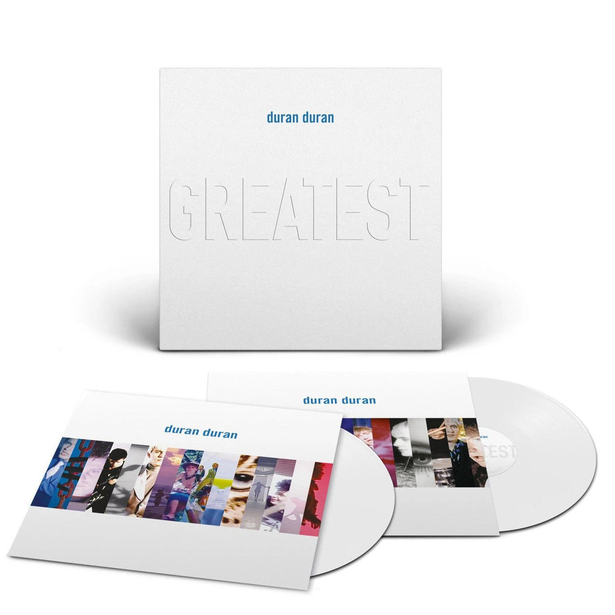 Duran Duran - The Greatest Hits - Remastered - White Vinyl LP Record [ vinyl ]