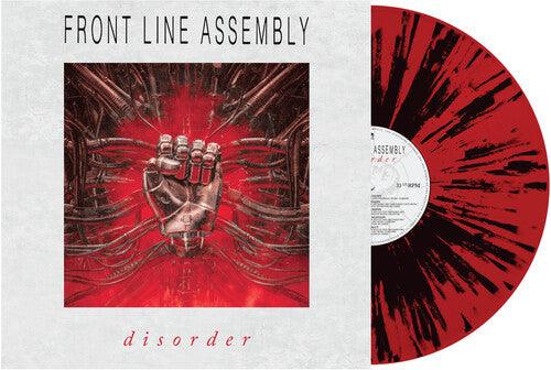 Front Line Assembly- Disorder (Red & Black Splatter Vinyl) [ vinyl ]