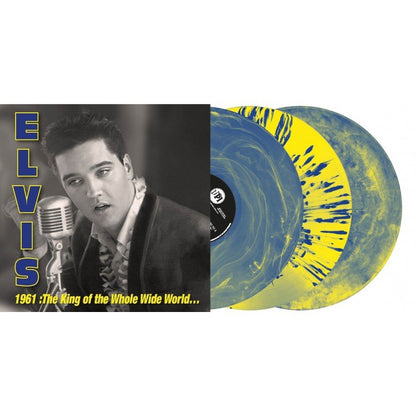 Elvis Presley - 1961: King Of Whole Wild World - RSD 2026 Blue & Yellow Splatter Vinyl LP Record [ vinyl ]