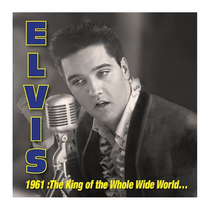 Elvis Presley - 1961: King Of Whole Wild World - RSD 2026 Blue & Yellow Splatter Vinyl LP Record [ vinyl ]