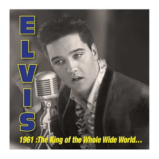 Elvis Presley - 1961: King Of Whole Wild World - RSD 2026 Blue & Yellow Splatter Vinyl LP Record [ vinyl ]