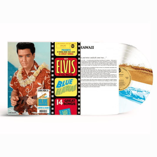 Elvis Presley - Blue Hawaii - RSD 2026 Liquid Filled Blue Sand Vinyl LP Record [ vinyl ]