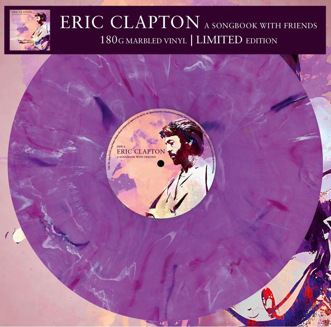 Eric Clapton – A Songbook With Friends - Marbled Vinyl LP Record [ vinyl ]