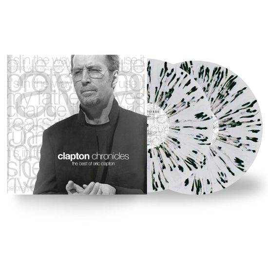 Eric Clapton - Chronicles: The Best Of - White & Black Splatter Vinyl LP Record [ vinyl ]