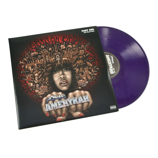Erykah Badu - New Amerykah Part One (4th World War) - Purple Vinyl LP Record [ vinyl ]