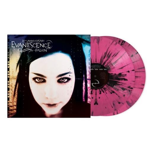 Evanescence - Fallen - 20th Anniversary Pink Marble Vinyl LP Record [ vinyl ]