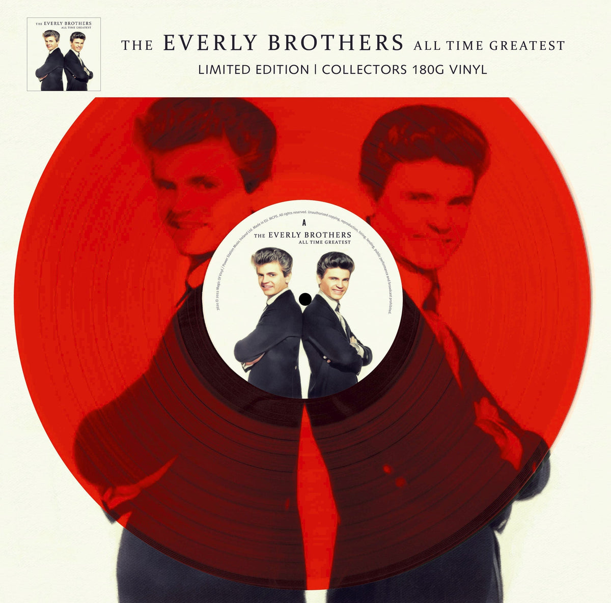 Everly Brothers – All Time Greatest - Red Vinyl LP Record [ vinyl ]