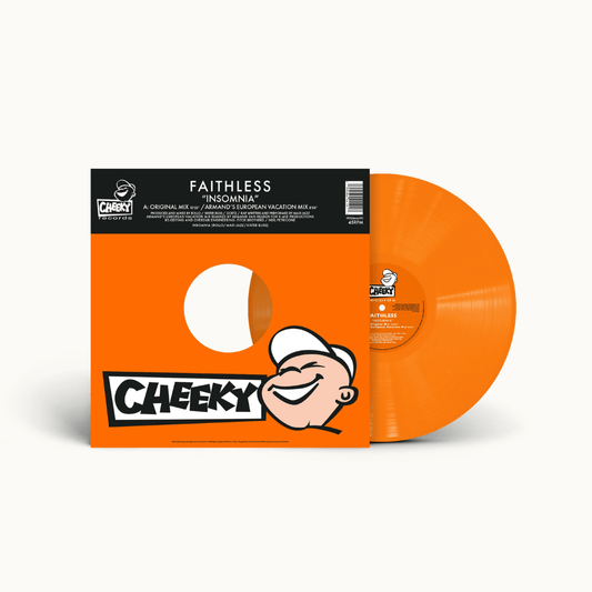 Faithless - Insomnia (30th Anniversary) - Orange 12" Vinyl Single Record [ vinyl ]