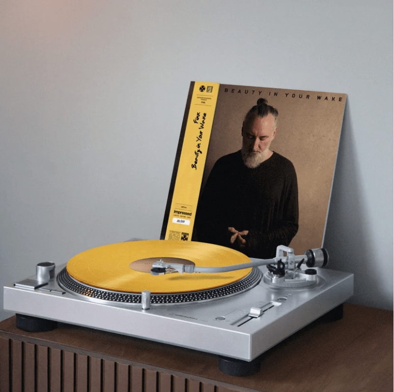Fink - Beauty In Your Wake - Cornish Sand Yellow Vinyl LP Record [ vinyl ]