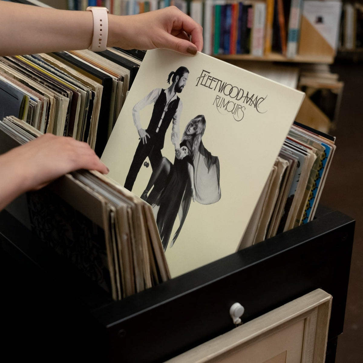 Fleetwood Mac - Rumours - Blue Vinyl LP Record [ vinyl ]