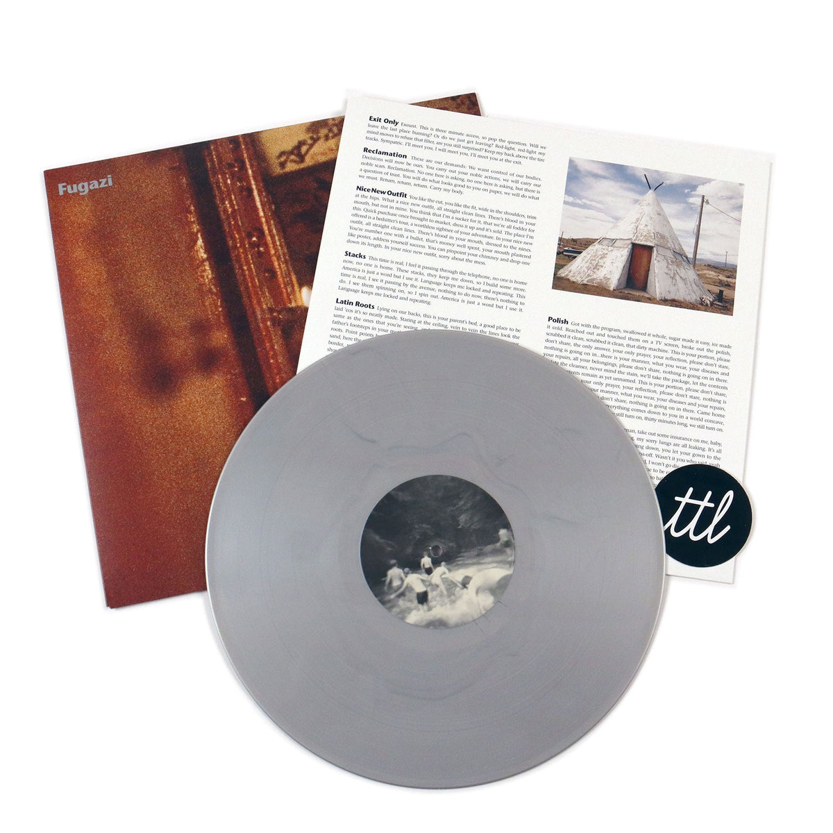 Fugazi: Steady Diet Of Nothing (Silver Colored Vinyl) Vinyl LP
