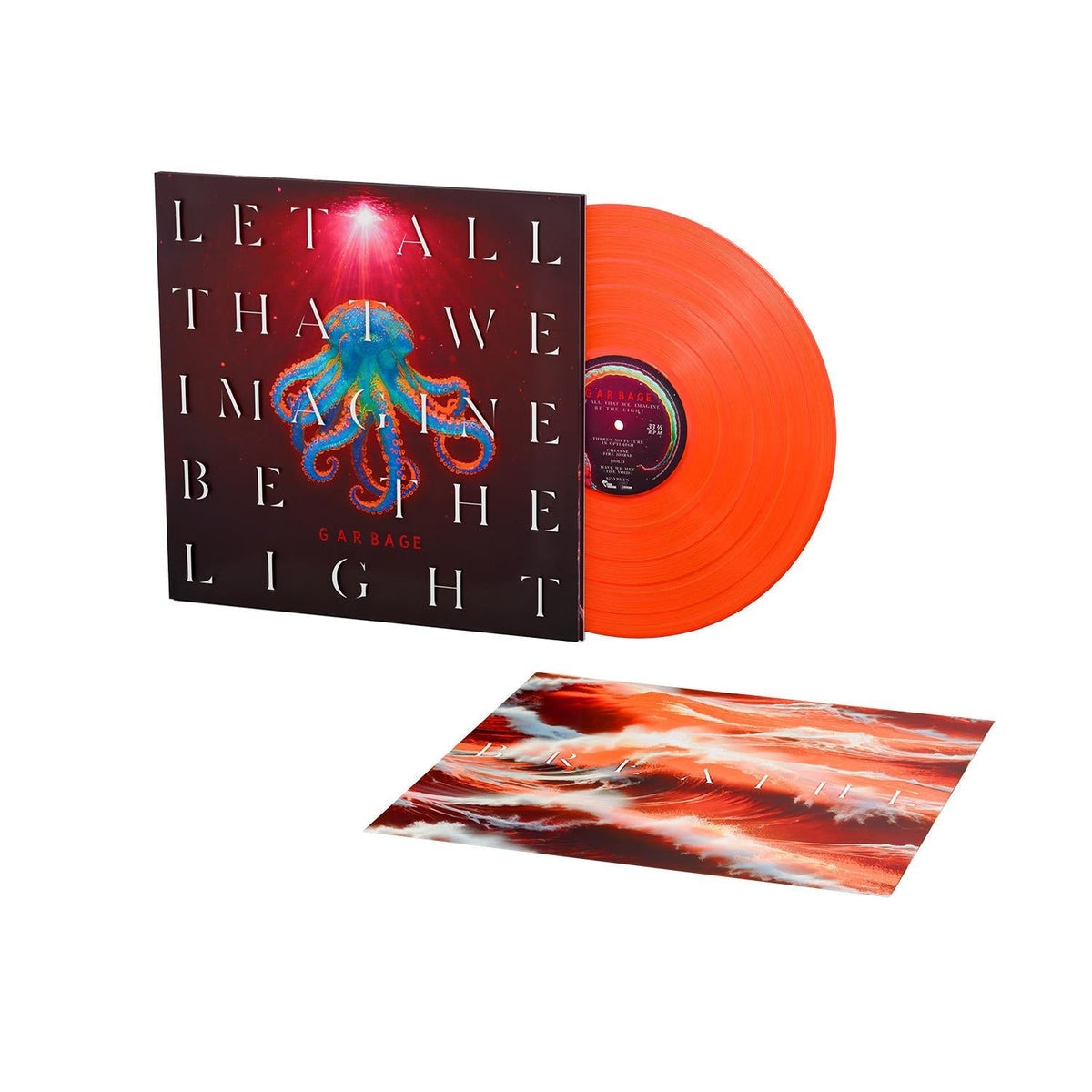 Garbage - Let All That We Imagine Be The Light - Neon Orange Vinyl LP Record [ vinyl ]