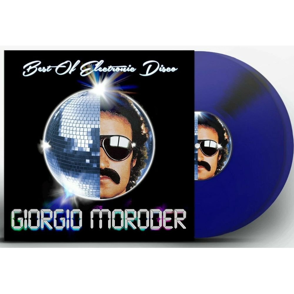 Giorgio Moroder - Best Of Electronic Disco - Blue Vinyl LP Record [ vinyl ]