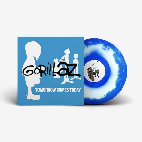 Gorillaz - Tomorrow Comes Today - White & Blue Vinyl EP Record [ vinyl ]