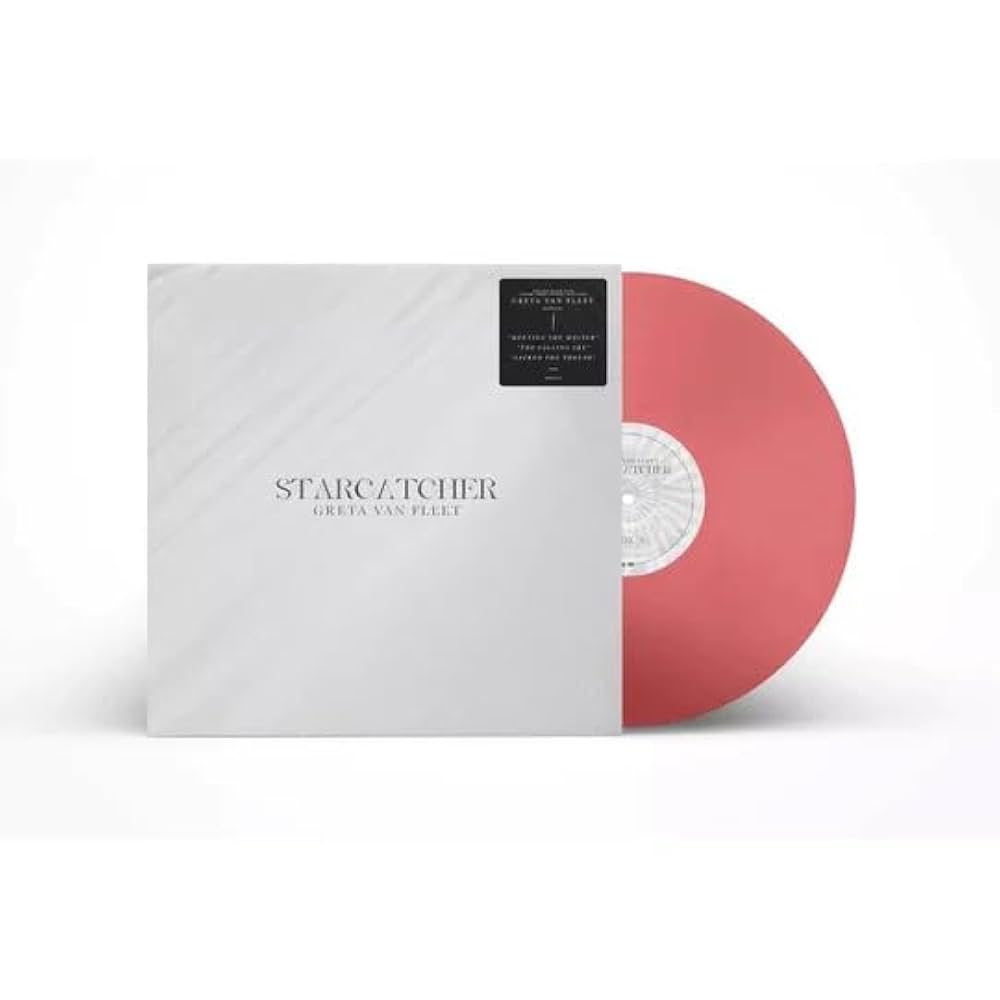 Greta Van Fleet - Starcatcher - Ruby Red Translucent Glitter Vinyl LP Record [ vinyl ]