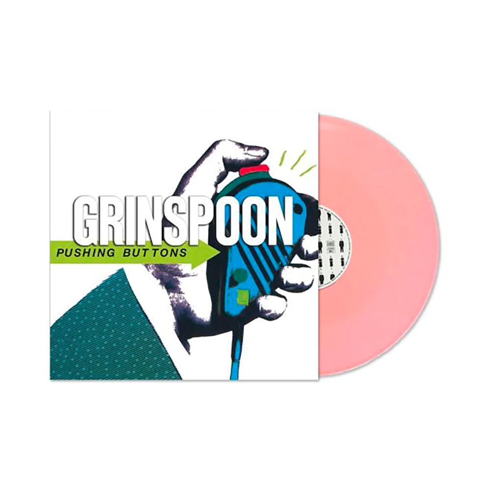 Grinspoon - Pushing Buttons - Baby Pink Vinyl EP Record [ vinyl ]