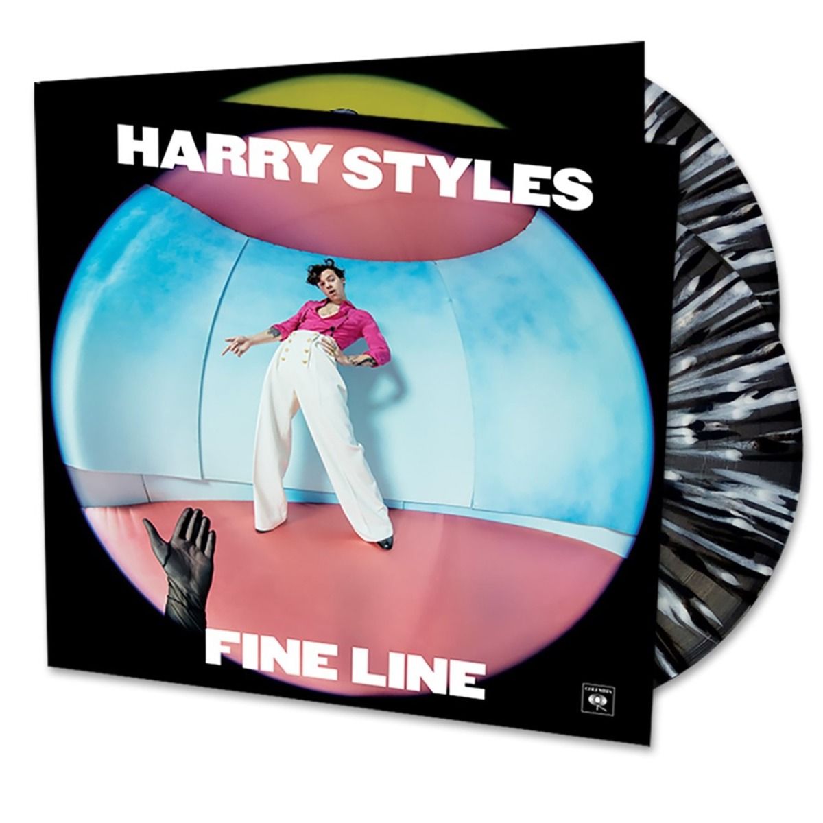 Harry Styles - Fine Line - Black & White Splatter Vinyl LP Record [ vinyl ]