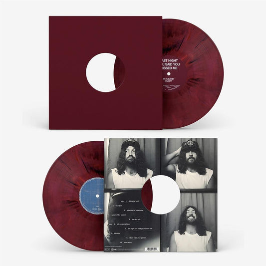 Hazlett - Last Night You Said You Missed Me - Red & Black Vinyl LP Record [ vinyl ]