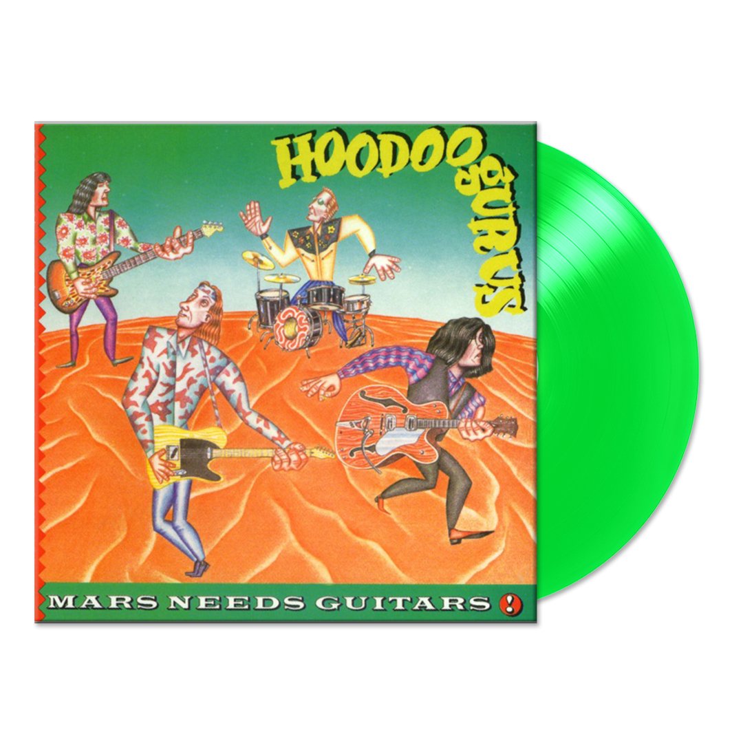 Hoodoo Gurus - Mars Needs Guitars - Green Vinyl LP Record [ vinyl ]