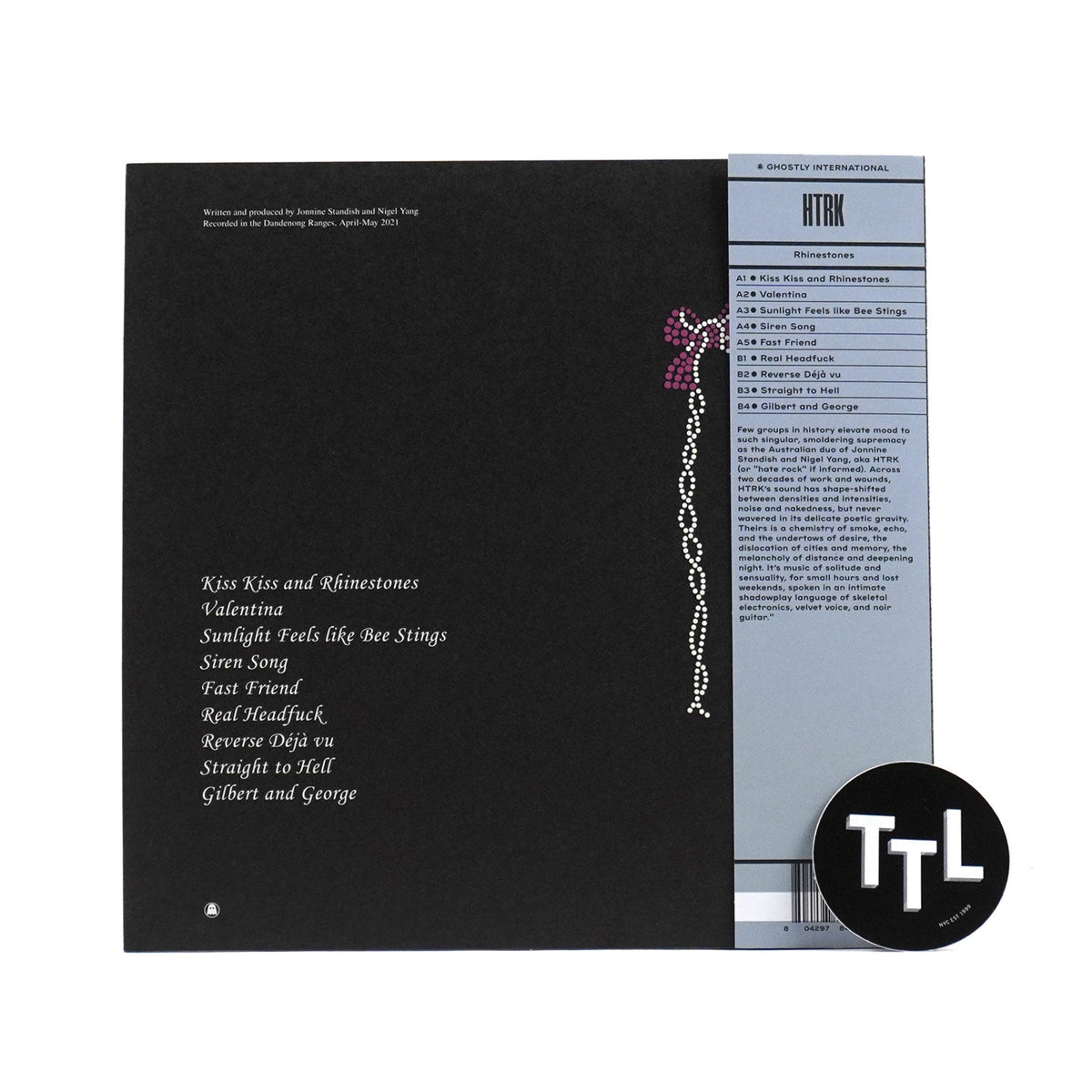 HTRK: Rhinestones (Colored Vinyl) Vinyl LP