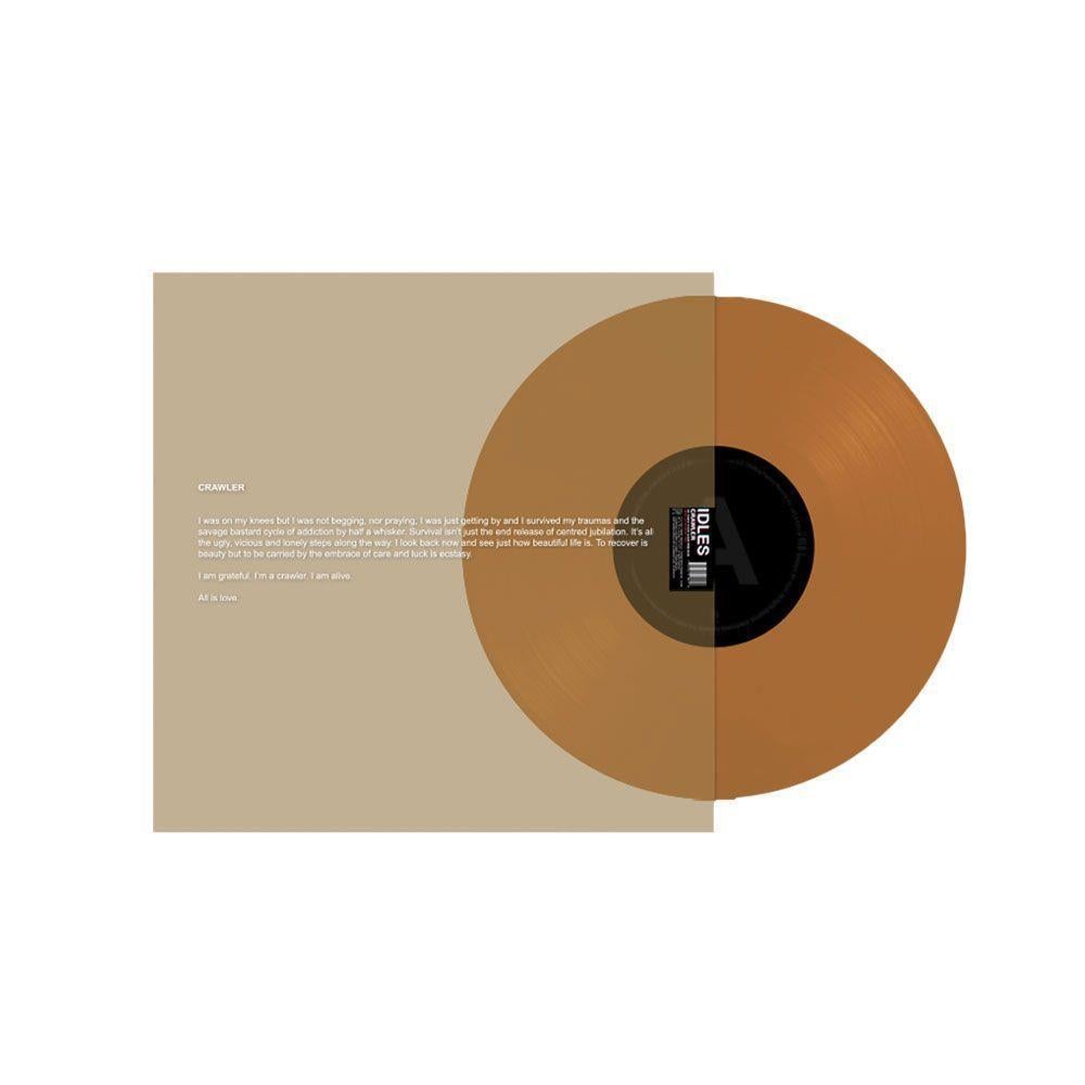 Idles - Crawler - Translucent Amber Vinyl LP Record [ vinyl ]