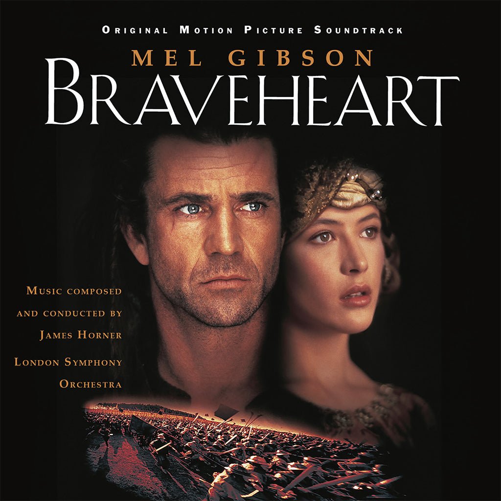 James Horner, London Symphony Orchestra - Braveheart Soundtrack (30th Anniversary Edition) - Blue Streak Vinyl LP Record [ vinyl ]