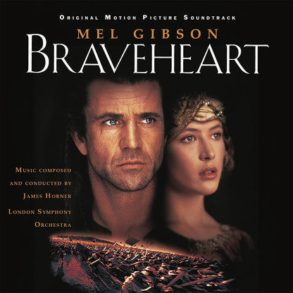 James Horner, London Symphony Orchestra - Braveheart Soundtrack (30th Anniversary Edition) - Blue Streak Vinyl LP Record [ vinyl ]