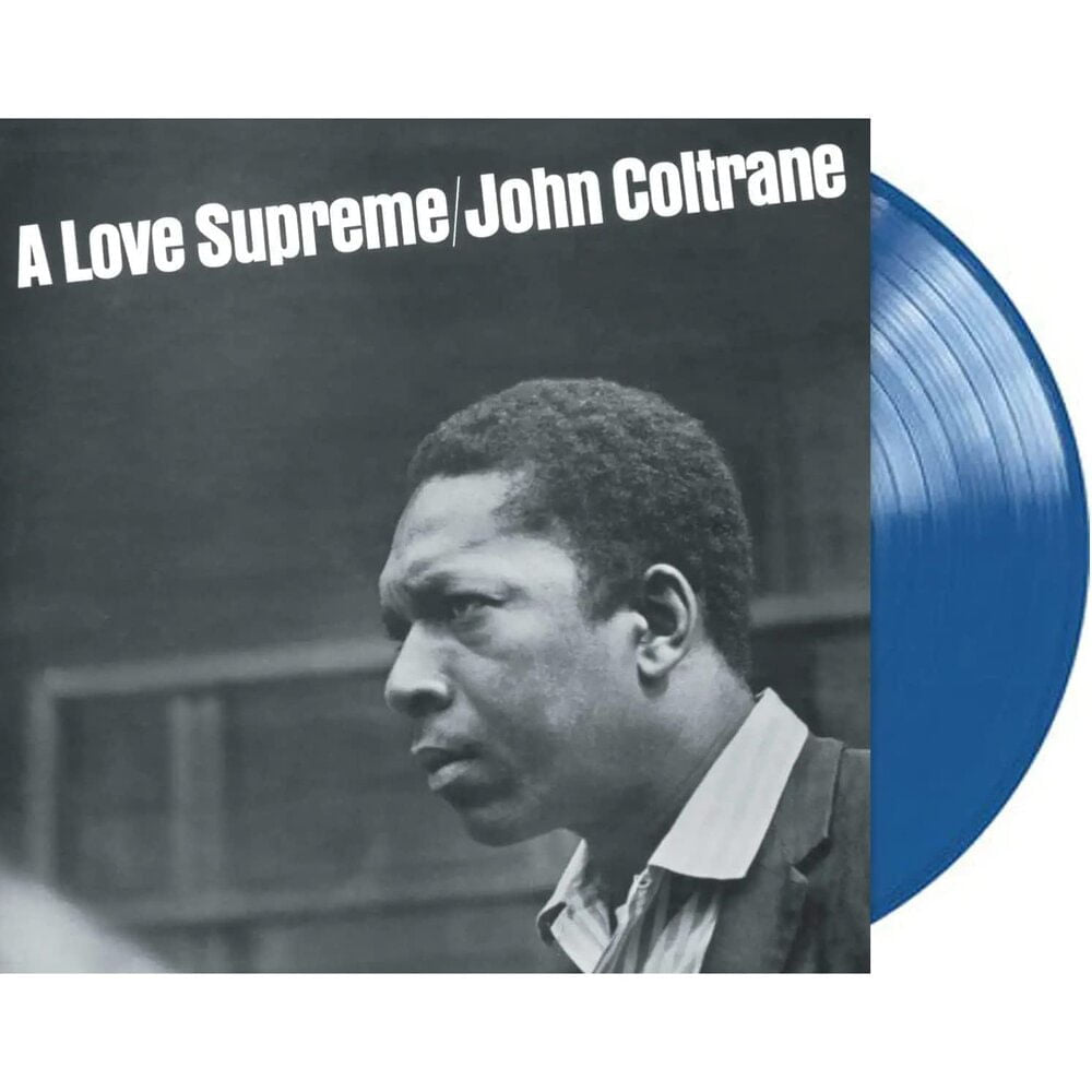 John Coltrane - A Love Supreme - Blue Vinyl LP Record [ vinyl ]