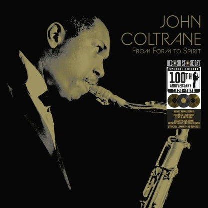 John Coltrane From Form To Spirit - RSD 2026 Gold & Black Vinyl LP Record [ vinyl ]