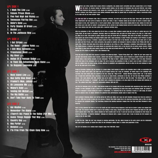 Johnny Cash - The Best of Johnny Cash - Red Vinyl LP Record [ vinyl ]