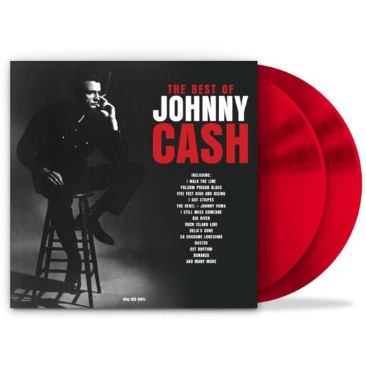 Johnny Cash - The Best of Johnny Cash - Red Vinyl LP Record [ vinyl ]