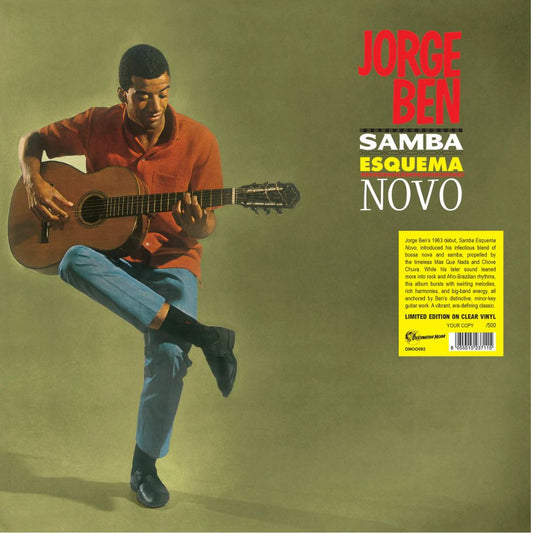 Jorge Ben - Samba Esquema Novo (Numbered Edition) - Clear Vinyl LP Record [ vinyl ]