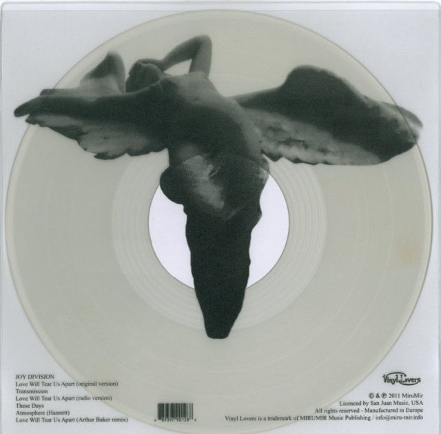 Joy Division - Love Will Tear Us Apart - Clear Vinyl LP Record [ vinyl ]