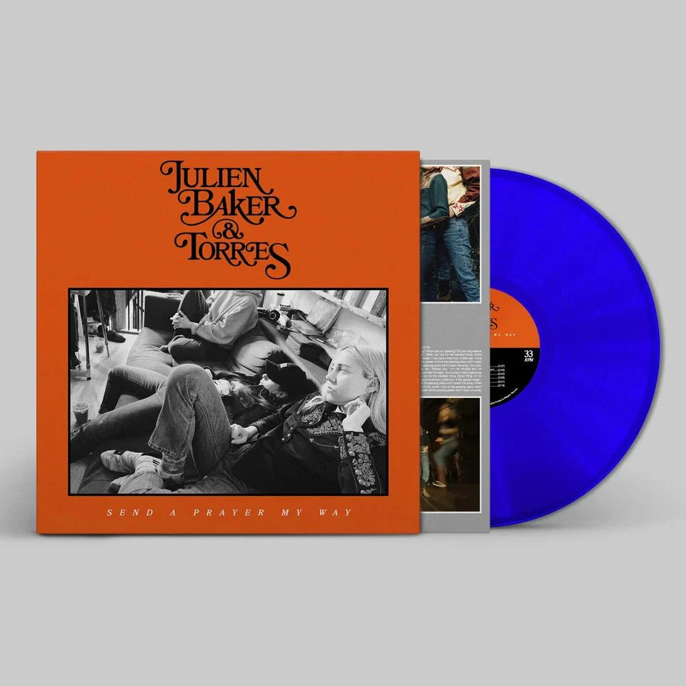 Julien Baker & Torres - Send A Prayer My Way - Blue Vinyl LP Record [ vinyl ]