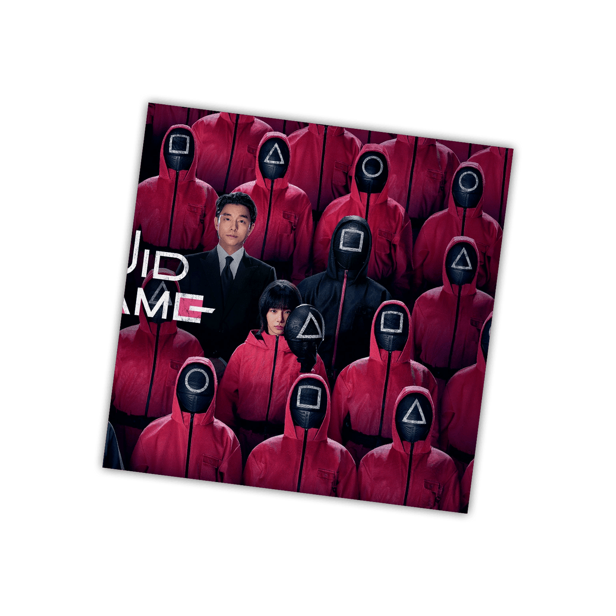 Jung Jaeil - Squid Game Original Soundtrack - Green & Pink Vinyl LP Record [ vinyl ]