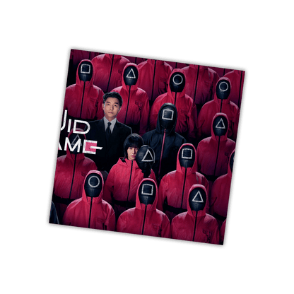 Jung Jaeil - Squid Game Original Soundtrack - Green & Pink Vinyl LP Record [ vinyl ]