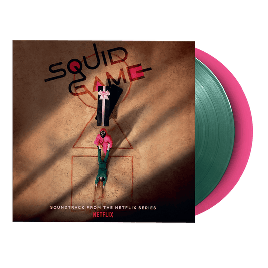 Jung Jaeil - Squid Game Original Soundtrack - Green & Pink Vinyl LP Record [ vinyl ]