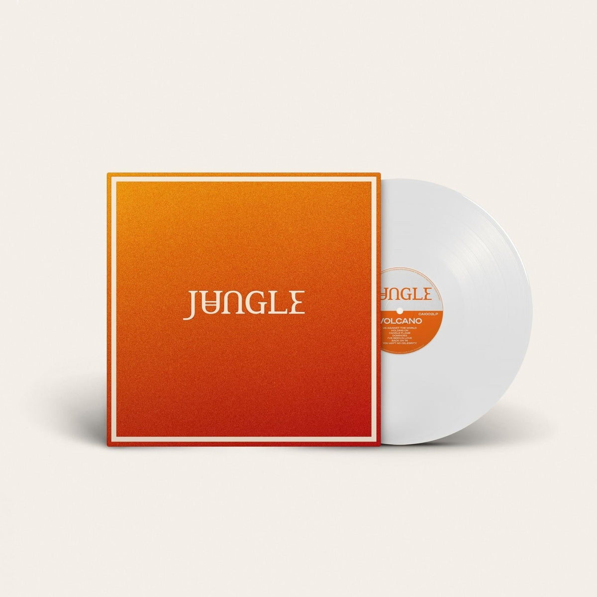 Jungle - Volcano - White Vinyl LP Record [ vinyl ]
